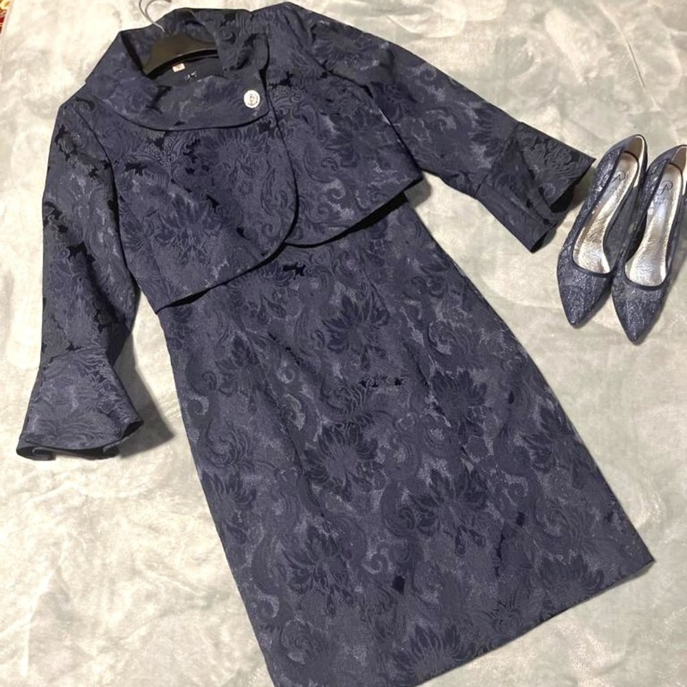 Tahari Arthur S. Levine (ASL) 2PC Jacket & Sheath Dress Set Size 8